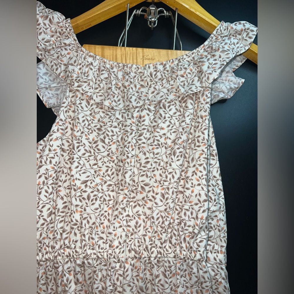 Gal Meets Glam Long Panted Romper with Small Floral Print Size 2 Like New! - Picture 9 of 10